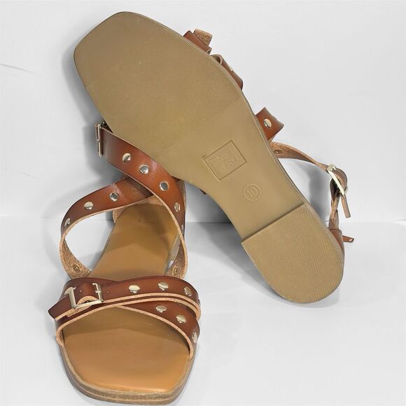 Time and Tru Womens Studded Gladiator Sandal Size 10 Vacation Summer - Picture 2 of 8